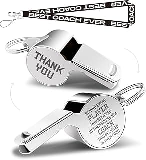 Whistles with Lanyard, Coach Whistle, Gifts, Coach Gifts for Men Women-2