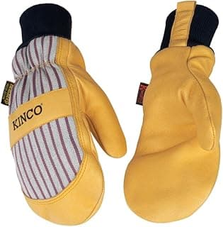 Kinco Kinco - Leather Work and Ski Mitt, Heatkeep Insulation, (1927KWT-S) (Small)