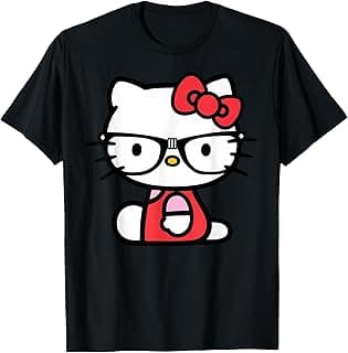 Hello Kitty Nerd Glasses T-Shirt