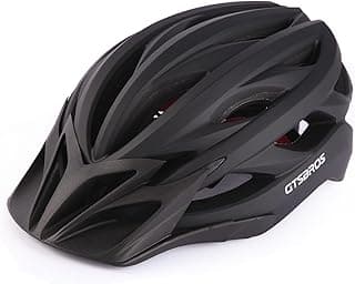 Bike Helmet with Visor for Men Women – Lightweight Road & Mountain Bicycle Helmet – Adjustable Adult Cycling Helmet for Commuting, MTB & E-Bike, CPSC Certified