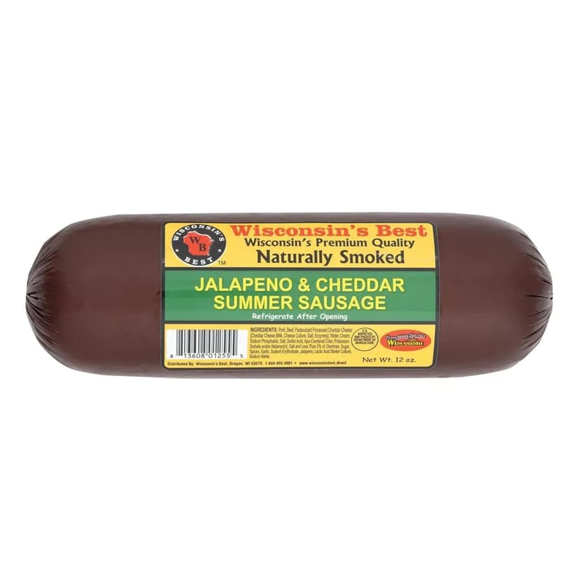 Wisconsin Cheese Company - Ultimate Mancave Gift Box - 100% Wisconsin Cheese, Sausage & Cracker Gift Box | Perfect for Parties, Charcuterie Boards and Holiday Gifts