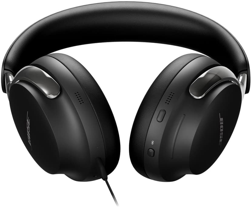 Bose New QuietComfort Ultra Bluetooth Headphones (2nd Gen), Wireless Headphones with Spatial Audio, Over Ear Noise Cancelling with Mic, Up to 30 Hours of Play time, Black