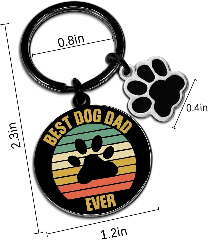 Golden Retriever Gifts German Shepherd Dog Dad Mom Gifts For Women Dog owners Keychain