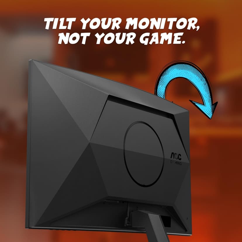 AOC CQ32G4VE 32" Curved Ultra-Wide Gaming Monitor QHD 2560x1440, 1500R, 180Hz, 0.5ms MPRT, 2X Display Port, HDMI, HDR, Gaming Console Compatible, 3-Year Zero Dead Pixel Guarantee