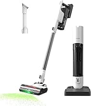 Tineco Pure ONE Station 5 Cordless Smart Vacuum with 2.5L Auto Dust Base, Full-Path Self-Cleaning, 175W Suction, ZeroTangle Tech, iLoop Smart Sensor, Suitbale for Hard Floor & Carpet