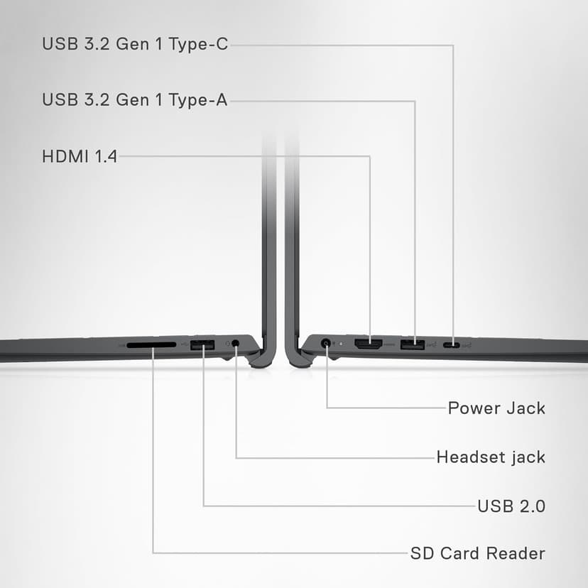 Dell Inspiron 3530 Laptop - 15.6-inch FHD (1920x1080) Display, Intel Core i3-1305U Processor, 8GB DDR4 RAM, 512GB SSD, Intel UHD Graphics, Windows 11 Home, Onsite Service - Carbon Black