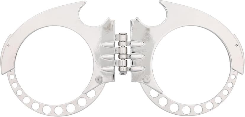 SalesOne DC Batman Forever Bat Cuffs Bracelet Replica Collector's Box Set | Jewelry For Cosplay, Display, and Everyday Wear