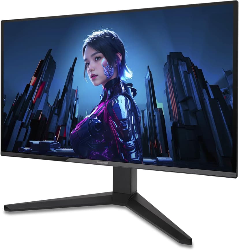 Acer Predator Gaming Monitor | 26.5" WQHD 2560x1440 QD-OLED | AMD FreeSync Premium | 240Hz | 0.03ms | Tilt, Height Adjustment, Pivot & Swivel | DCI-P3 99% | 2 x DP 1.4 & 2 x HDMI 2.1 | X27U W1bmiipprx