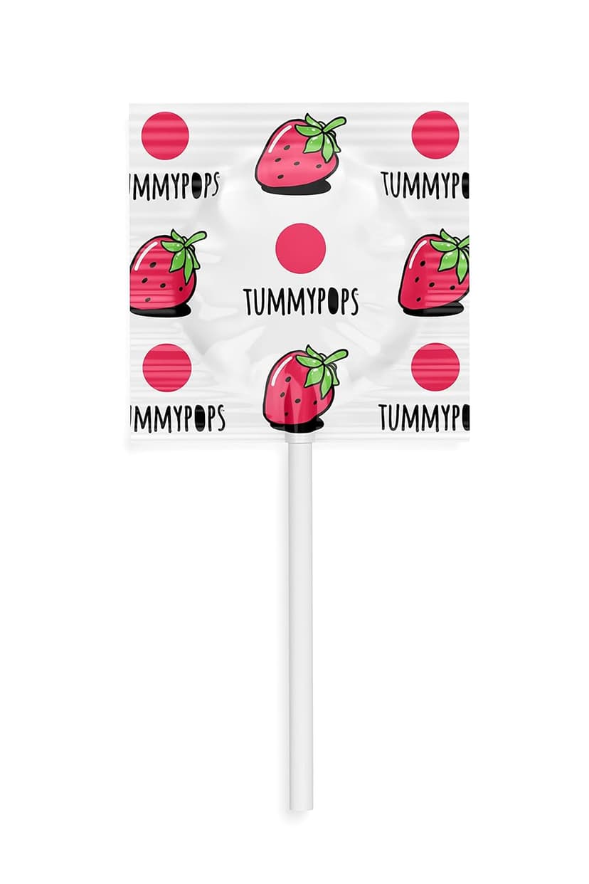 USDA Organic Tummypops Ginger Variety Pack (Pineapple, Peach, & Strawberry)