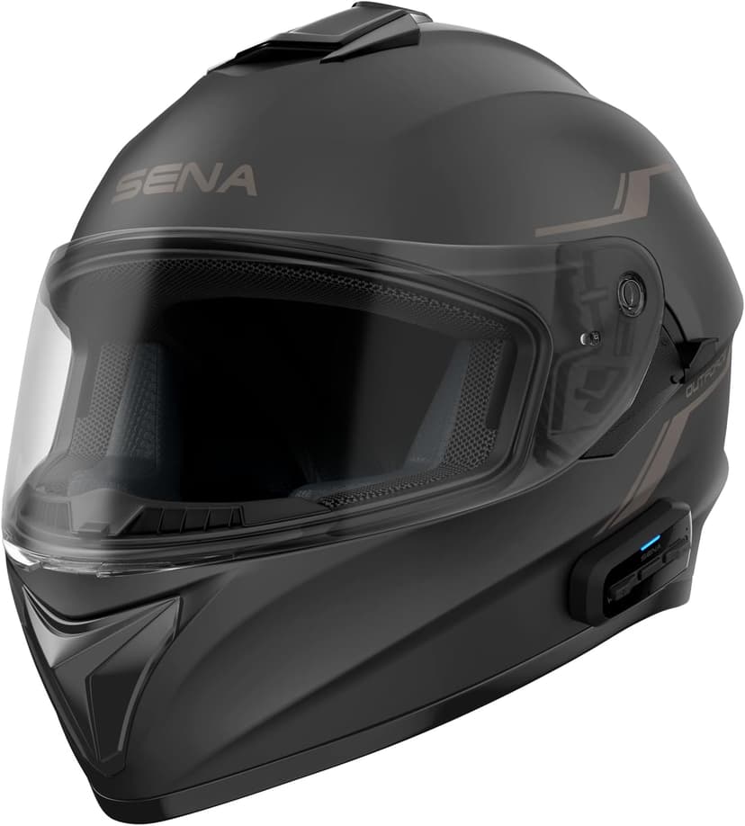 Sena OutForce Smart Helmet Full Face (Matt Black, Medium) (OUTFORCE-MB00M - SP85