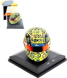 HTLNUZD 2025 1/5 Mcl39#4 Mini Helmet for BritainGP F1 Norris Champion Racing Helmet Model Ornament Customized Gift for Adults
