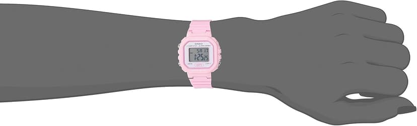 Casio LA20WH Series | Women's Digital Watch | Water Resistant | LED Light | Auto Calendar | Date Display | 1/100 SEC Stopwatch | Regular Time Keeping (HR, Min, SEC, PM, Date, Day) | 5 Yr Batt