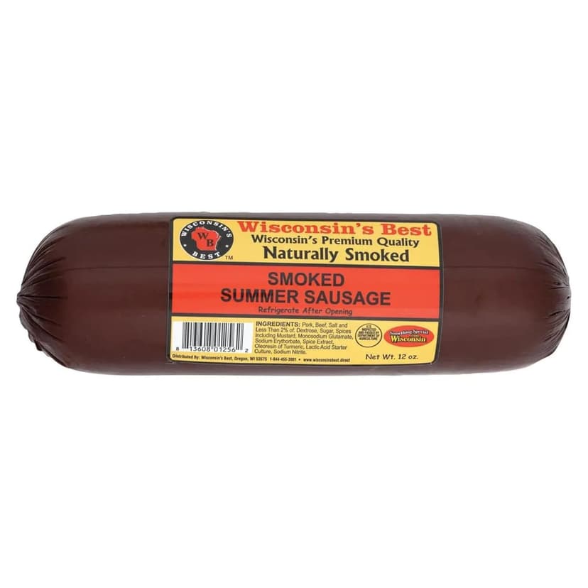 Wisconsin Cheese Company - Ultimate Mancave Gift Box - 100% Wisconsin Cheese, Sausage & Cracker Gift Box | Perfect for Parties, Charcuterie Boards and Holiday Gifts