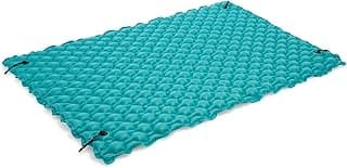 Intex Giant Inflatable Floating Water Mat Relaxing Platform Pad for Pools and Lakes.
