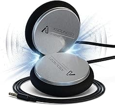 I A S U S High Performance Helmet Speaker Headphones with a 3.5mm Earbud Audio Jack Compatible with Most Helmet Comm Systems - The XSound 2.1 R fits in Most Ski, Snowboard and Motorcycle Helmets