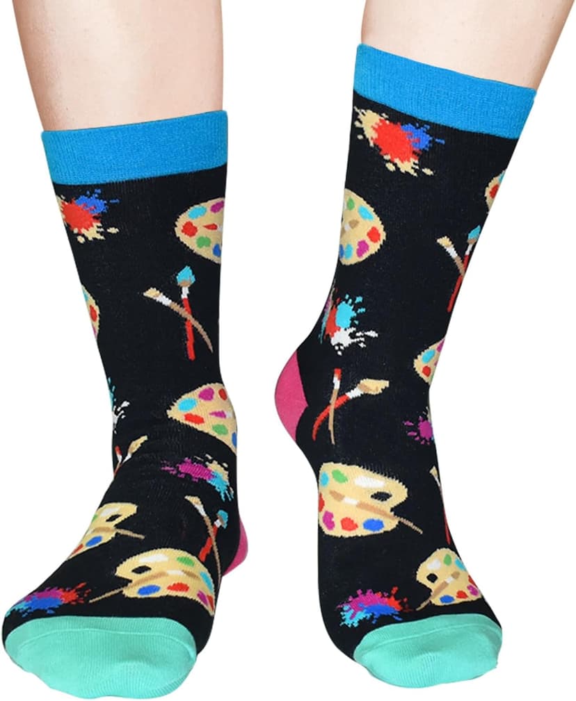 GOLIN Women Funny Crew Socks, Novelty Casual Socks Holiday Gifts Giving B0D1MQ2K3M