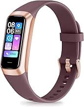 Zeacool Fitness Tracker with 24/7 Heart Rate, Blood Oxygen Blood Pressure Sleep Monitor, Activity Trackers 5 ATM Waterproof,Step Calorie Counter Pedometer Health Smart Watch for Women Men Bordeaux