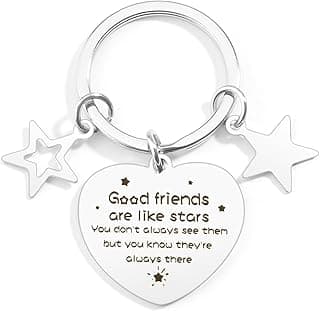 Best Gifts for Friends Colleagues Brothers Sisters Friend Keychain Friend Gift Ideas Valentines Christmas Day Gifts