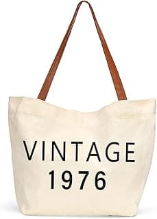 50th Birthday Gifts for Her,50th Birthday Gifts for Women,Gift for 50 Year Old Woman,50th Vinatge Bag Gift for Women B0FZG97LHX