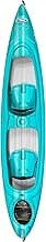 Pelican Alliance 136T - Recreational Sit in Kayak - Fade Turquoise White - Lightweight Patented Ram-X™ Material -Ergobreeze™/Ergoform - 13 ft