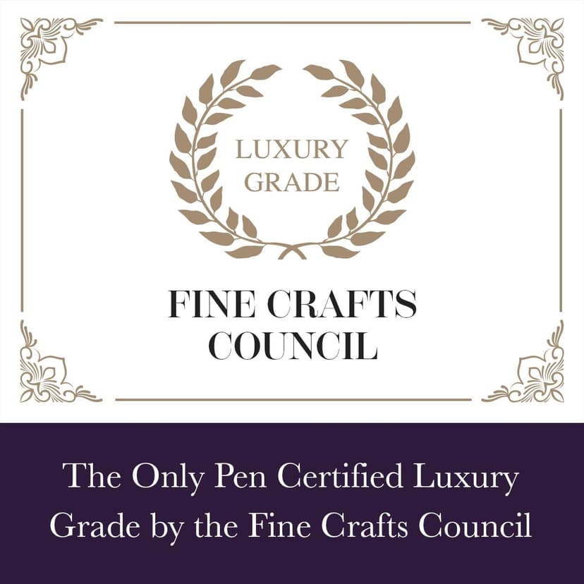 Luxury Rollerball Pen in Black with 24K Gold | Elegant Gift Set for Men & Women