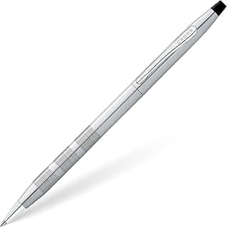 Cross Classic Century Refillable Ballpoint Pen Presented in a Luxury Gift Box - Medium Point, Black Ink, Brushed Chrome