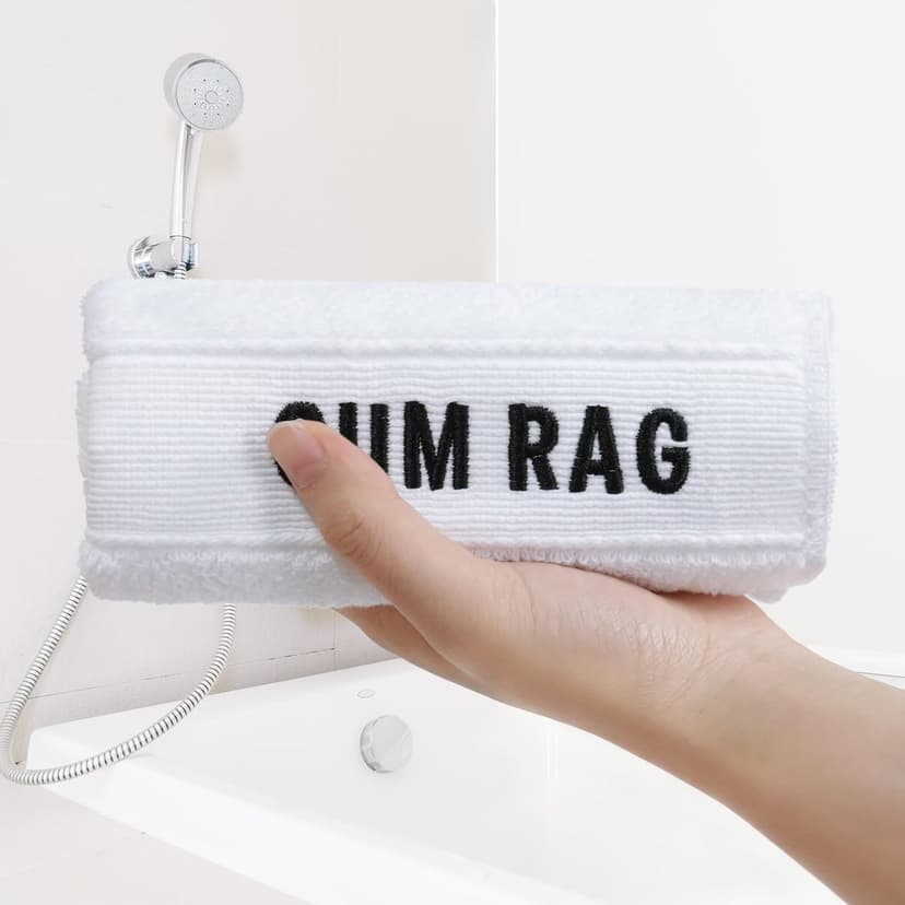 KISSHAKE Funny Gifts for Him, Anniversary for Men Boyfriend Husband, Mens Birthday Gift Ideas, Unique Christmas Stuff Gag Gift Baskets for Men Friends, 100% Cotton Hand & Face Towels B0FSQVXJGN