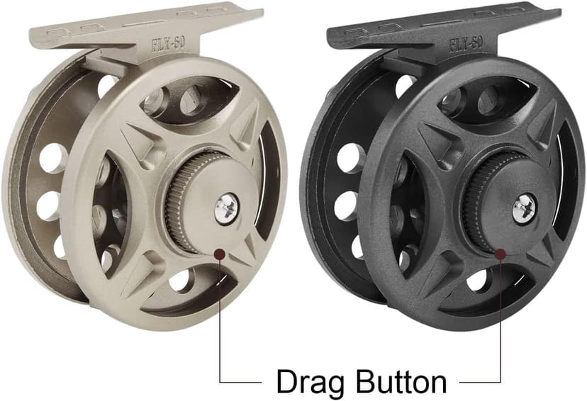 OriGlam Fly Fishing Reel Fishing Wheel, Fly Ice Fishing Reel Spinning Fishing Reels, Powerful Lightweight Spinning Reels for Freshwater Saltwater