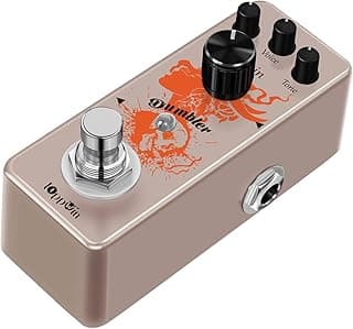 Compact Dumble-Style Overdrive Guitar Pedal - IOppWin Dumbler with Voice Dial for Crisp Bite, True Bypass, Metal Shell for Beginners - Vintage Amp Simulator with Warm Sustain