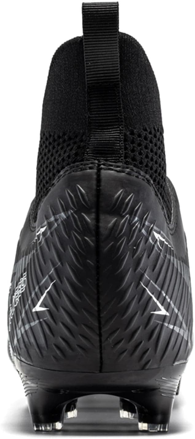 lozoye Indoor Soccer Cleats Mens Womens Turf Soccer Cleats Wide Socer Shoes FG AG TF High Ankle Football Boots