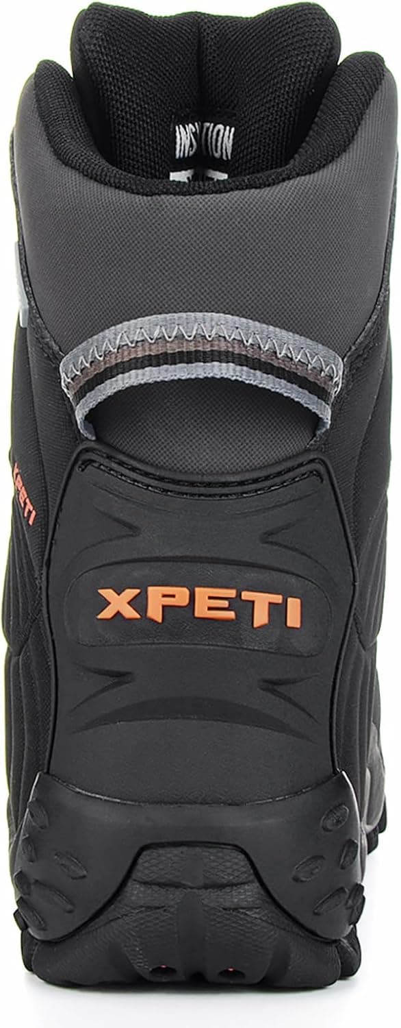 XPETI Men’s Thermator Mid-Rise Lightweight Hiking Insulated Non-Slip Outdoor Boots