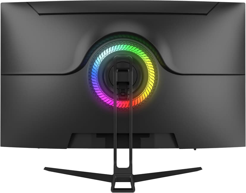 CRUA 32" Curved Gaming Monitor, 4k UHD(3840 * 2160P) VA Screen, 1500R, 144Hz/160Hz Computer Moniter, Supports AMD Freesync, 120% sRGB, Built-in Speakers, Wall Mountable Installs(HDMI 2.1/DP 1.4)-Black