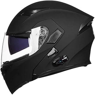 ILM Bluetooth Motorcycle Helmet Modular Flip up Full Face Dual Visor Mp3 Intercom FM Radio DOT Model 902BT/902BT PRO/902BT MAX