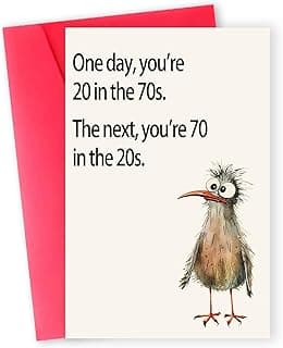 70th Birthday Card, Gifts for 70 Year Old Dad Mom, 70th Birthday Gifts for Men Women
