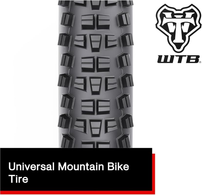 WTB Trail Boss Mountain Bike Tire (26”/27.5”/29") 30tpi Wire Bead - Aggressive Tread & Superior Grip for Trail Rides