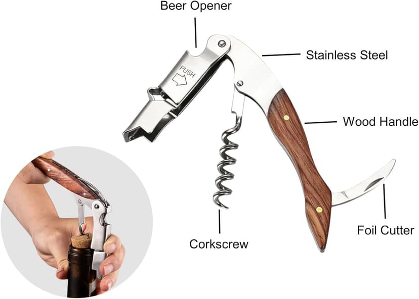 Electric Wine Aerator, Wine Decanter Pump Dispenser Gifts Set,Automatic Wine Aerator Pourer Spout. Wine Dispenser Pump Wine Accessories, Wine Gifts for Women Wine Lovers Black…