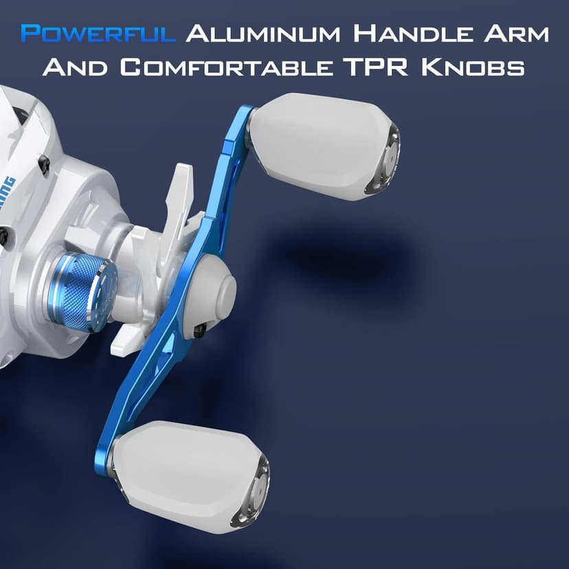 KastKing Centron Lite Baitcasting Fishing Reel – Lightweight, Glass Fiber Infused Nylon Frame – 7.6 OZ – 5 + 1 Anti-Reverse Ball Bearings, 7.1:1 High-Speed Gear Ratio Fishing Reel with Compact Design