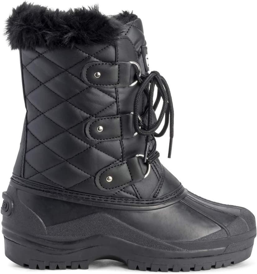 POLAR Womens Mid Calf Mountain Walking Tactical Waterproof Boots