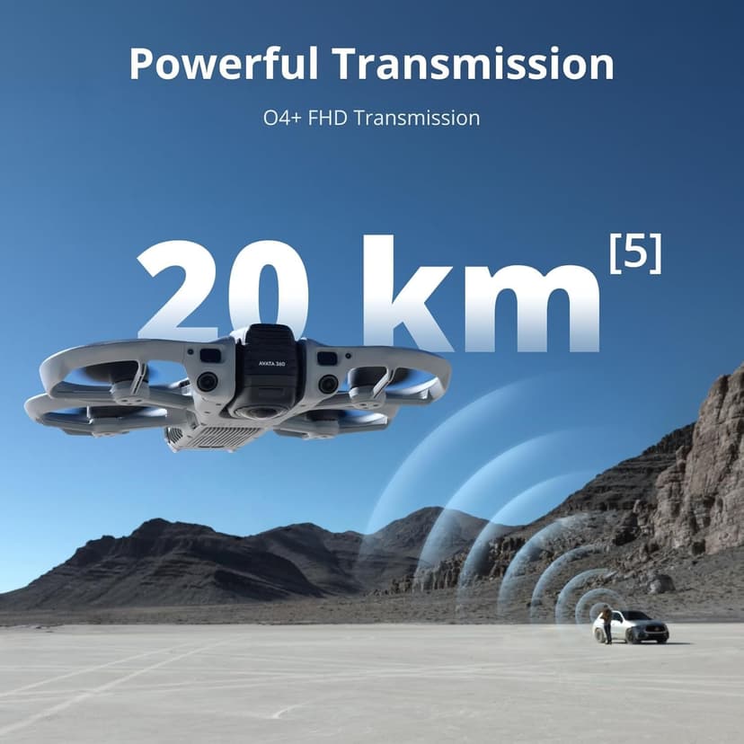 DJI Avata 360 Fly More Combo (RC 2), 360° Drone With 1-Inch 8K 360° Imaging for FPV & Aerial Filming, 360° Camera Drone With Propeller Guard. Includes RC 2 for Precise Control and Three Batteries, 1 year NYC Care Plan and more