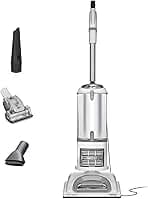 Shark | Upright Vacuum Cleaner | Navigator Lift-Away | Swivel Steering | HEPA Filter | Vacuum for Pet Hair | Crevice Tool & Dusting Brush Included | For Carpets & Hard Floors | White/Silver | NV356E