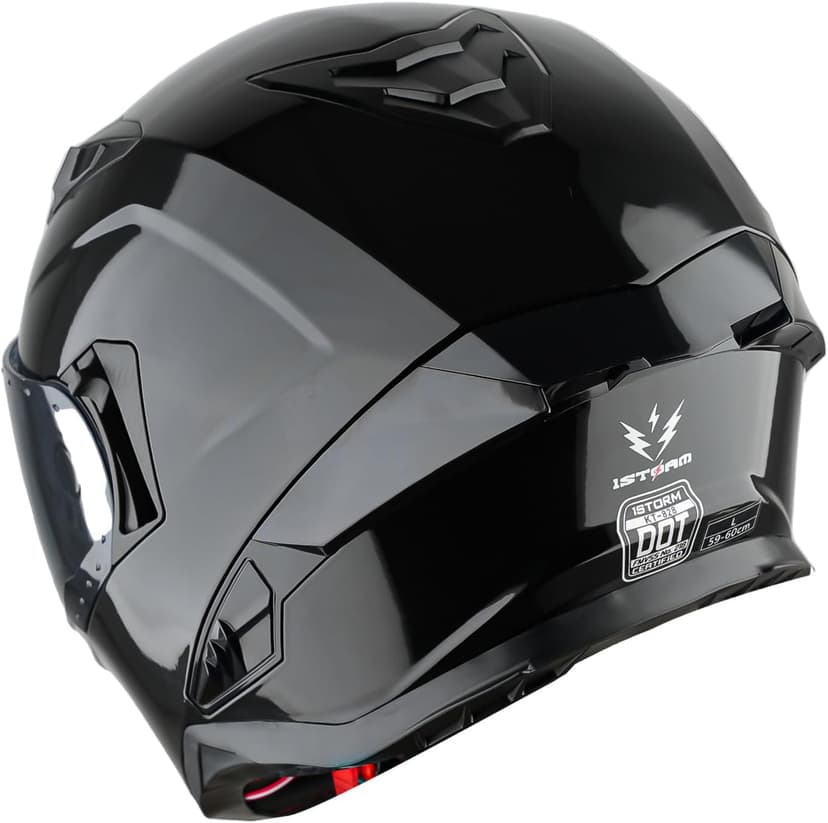 1Storm Motorcycle Full Face Helmet for Adults Men and Women Street Bike Racing Helmet DOT Approved with one Extra Clear Shield