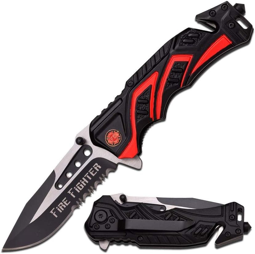 MTECH USA 8" Pocket Folding Knife Blade - Rescue Pocket Knife - Hunting Knives, Military, EDC - Survival and Camping Gear