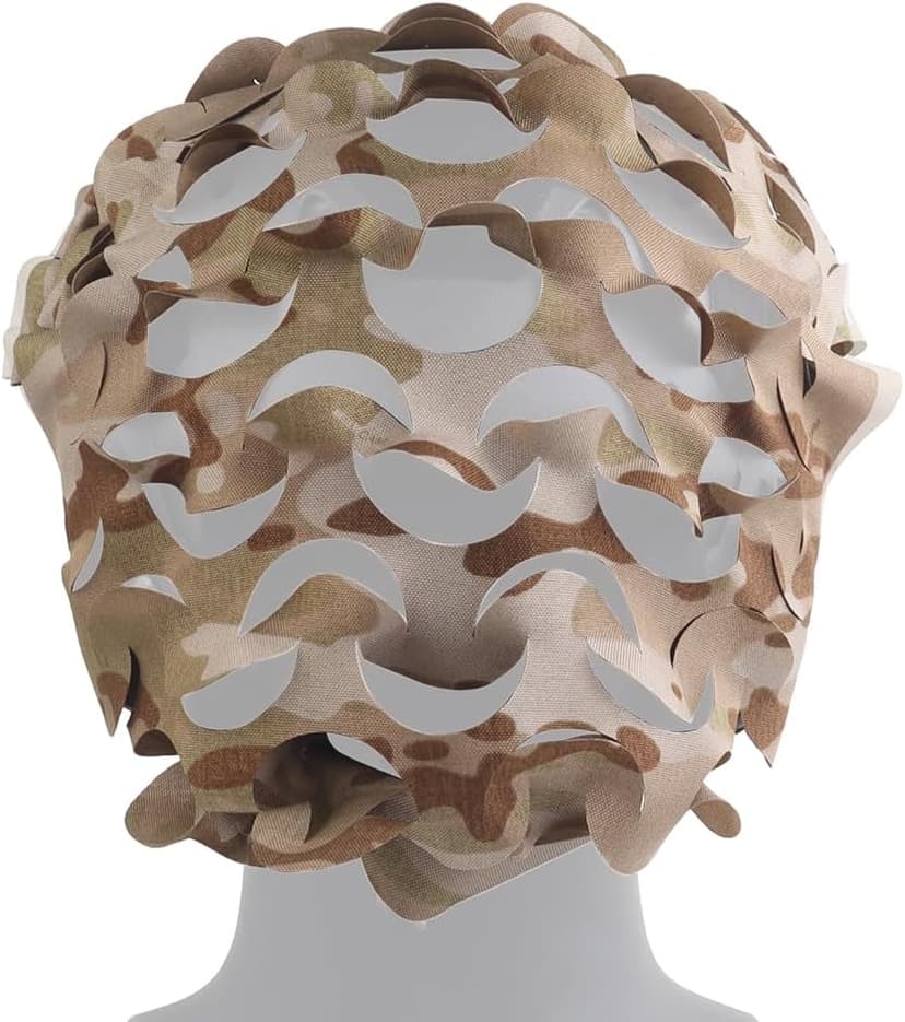 Tactical Fast Helmet PJ BJ MH Breathable Mesh Camo Tactical Helmet CoverTactical Gear Fast Helmet Cover in Size M/L