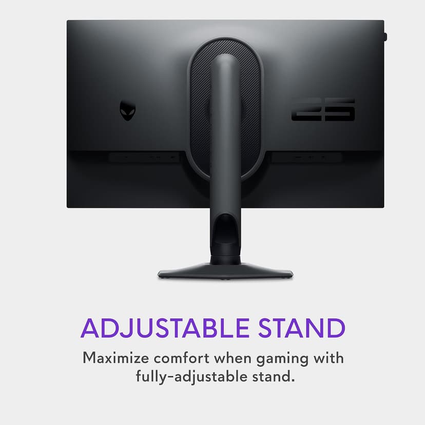 Alienware AW2524HF Gaming Monitor - 24.5-inch (1920x1080) 500Hz (Overclock) 0.5ms Display, Height/Tilt/Swivel/Pivot Adjustability, 3yr Advanced Exchange-Black
