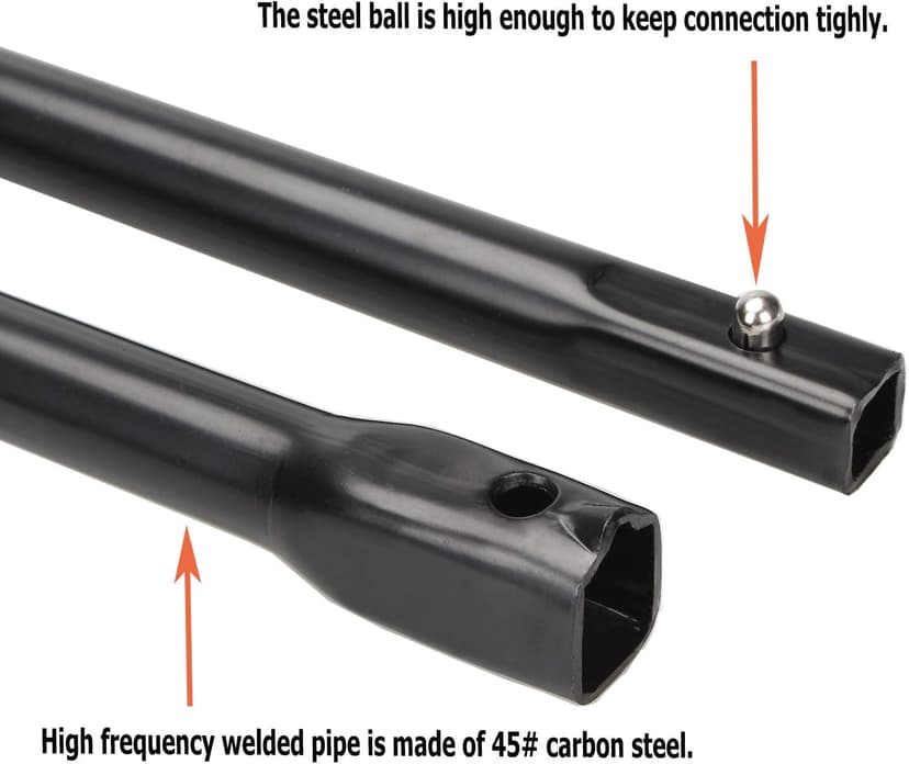 Dr.Roc Spare Tire Tool Kit with Spare Tire Jack Handle and Wheel Lug Wrench Spare Tire Kit Compatible with Toyota Tacoma 2005-2022 Spare Tire Tool