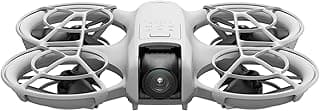 DJI Neo, Mini Drone with 4K UHD Camera for Adults, 135g Self Flying Drone that Follows You, Palm Takeoff, Subject Tracking, QuickShots, Stabilized Video, Built-In Propeller Guard (Controller-Free)