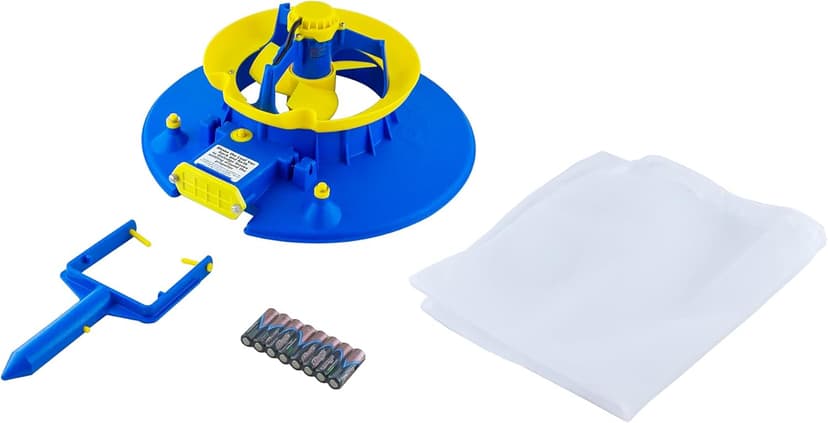 POOL BLASTER Leaf Vac Cordless Hoseless Pool Leaf Vacuum & Skimmer, Battery-Powered Swimming Pool Leaf Catcher with Heavy Duty Mesh Bag, for Inground and Above Ground Pools, by Water Tech