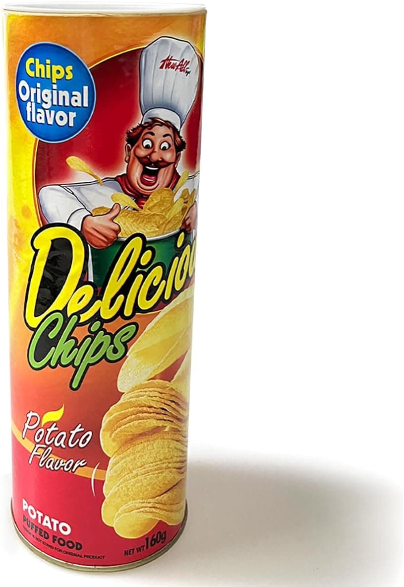 Blppldyci The Potato Chip Snake Can Jump Spring Toy Gift April Fool Day Halloween Party Decoration Jokes in A Gag Prank Large Size (Potato Chip Style)(1pcs) B07ZFNQS65