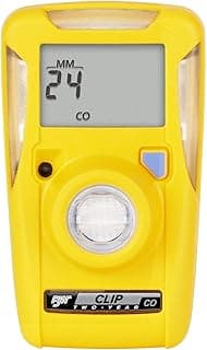 BW Technologies BWC2-M BW Clip Single Gas CO Monitor, 35/200, Yellow, Standard, 1 Count