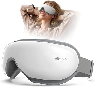 RENPHO Eyeris 1 Eye Massager with Heat, Birthday Gifts Eye Mask for Mom Dad Women Men Her Him, Smart Sleep Mask for Relax, Reduce Strain